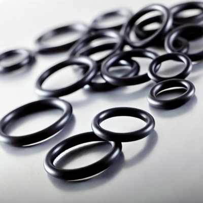 o ring gemaakt van rubber - meerdere afgebeeld