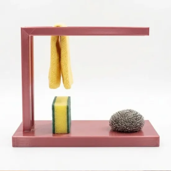 Staande Gootsteen Organizer Zwart – All-in-One Keuken Organizer