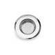 Gootsteen zeef middel - Ø72 - 33mm - ↕12mm - RVS basis