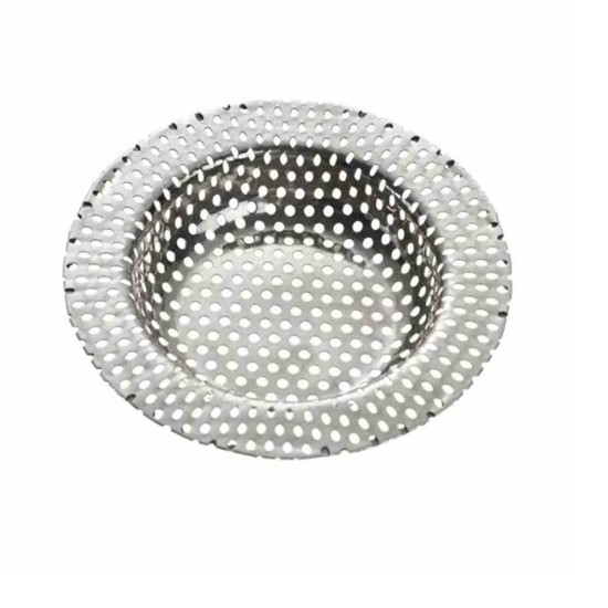 Gootsteen zeef  groot - Ø110 - 76mm - ↕11mm - RVS 