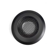 Gootsteen zeef middel -  Ø73 - 38mm - ↕17mm-  RVS zwart