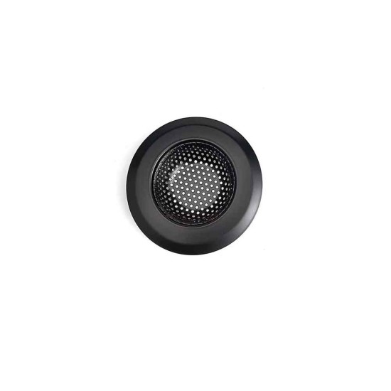 Gootsteen zeef klein -  Ø53 - 32mm - ↕12 mm-  RVS zwart