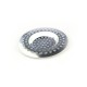 Gootsteen zeef middel - Ø75 - 42mm -  ↕7mm - RVS