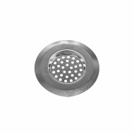 Gootsteen zeef klein - Ø63 - 34mm -  ↕5mm - RVS vlak