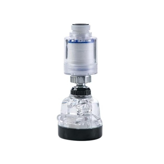 Kraan Opzetstuk - Flexibele Buis - Zilver - Deluxe