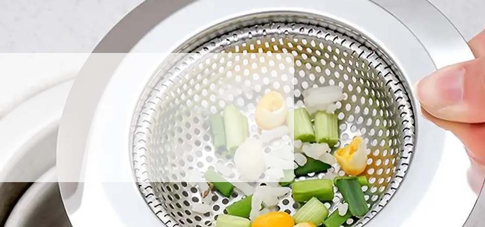 bescherm de gootsteen