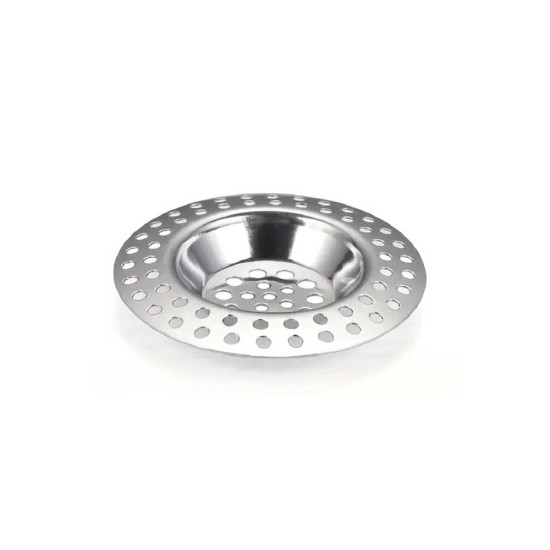 Gootsteen zeef middel  - Ø70 - 42mm -  ↕5mm - RVS vlak