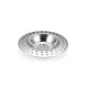 Gootsteen zeef middel  - Ø70 - 42mm -  ↕5mm - RVS vlak