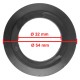 Rubberen Afdichtingsring voor korfplug - Ø54 - Ø32 Rubberen Afdichtingsring voor korfplug - Ø54 - Ø32