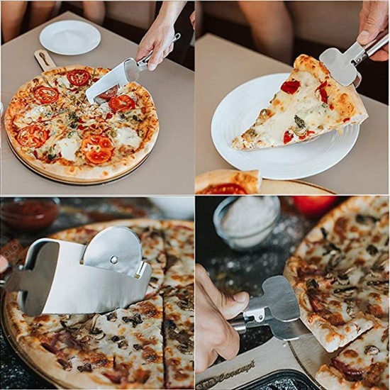 Pizzames 3 in 1 | Pizzaroller | RVS 
